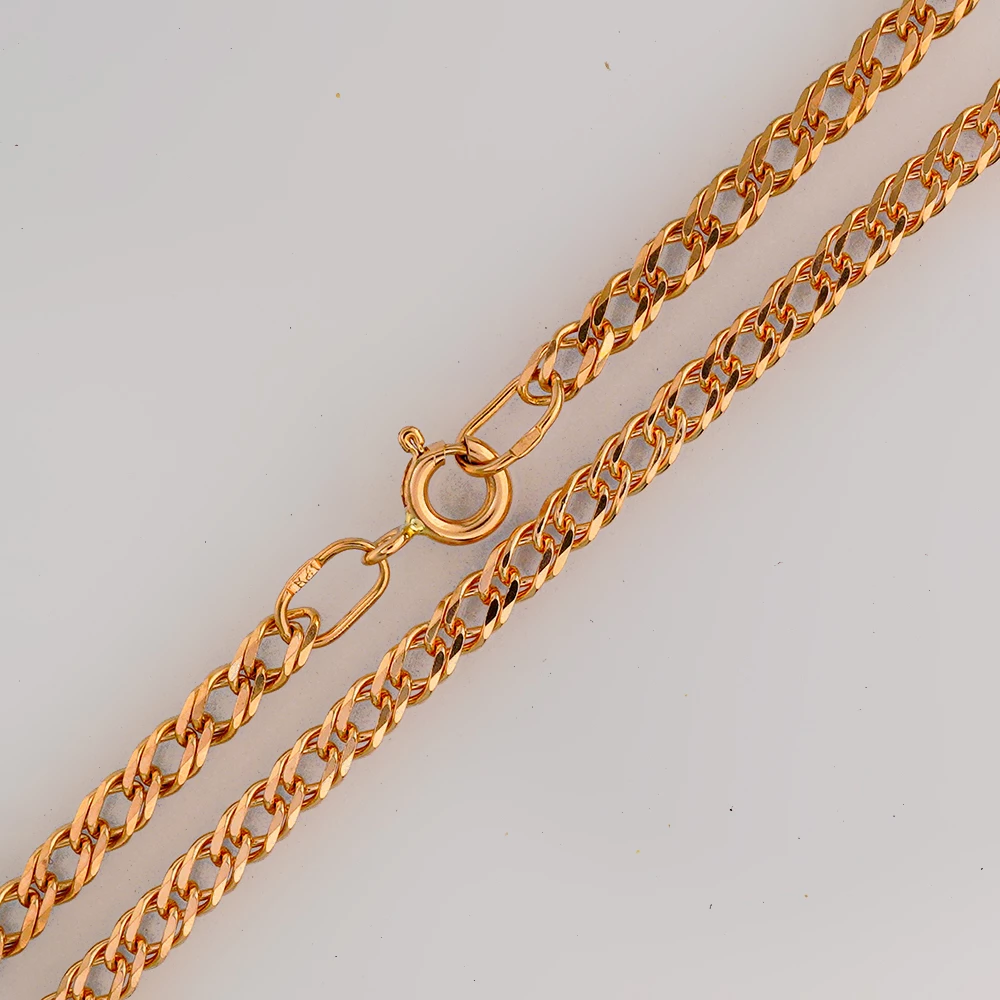 Цепь из красного золота 585 пробы