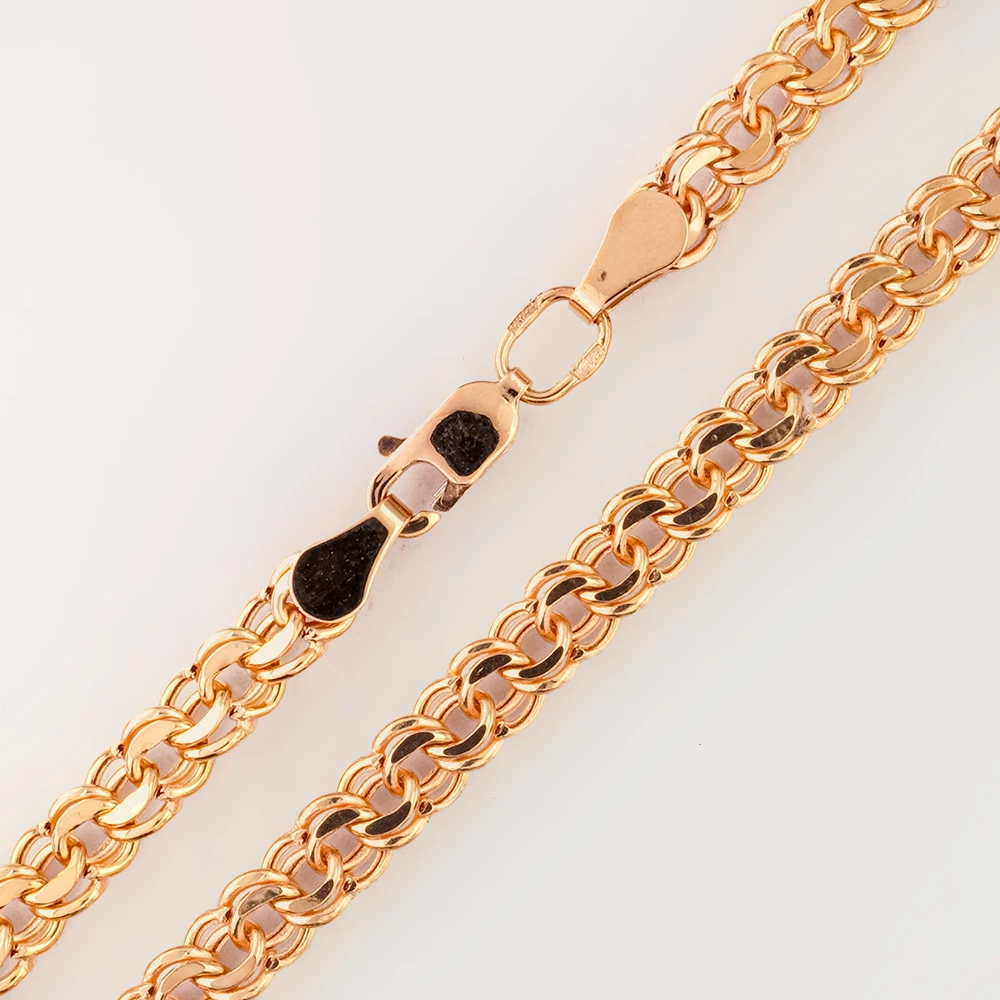 Цепь из красного золота 585 пробы