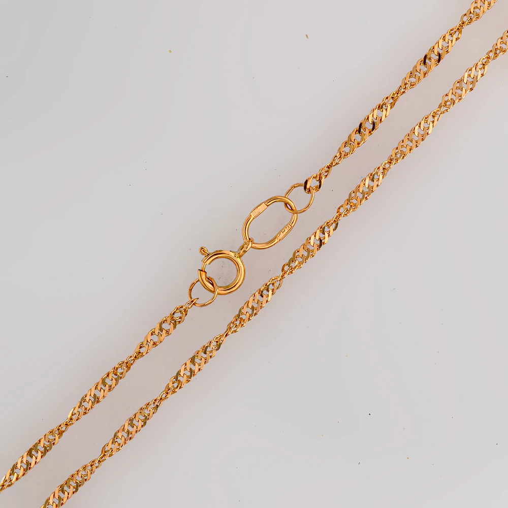 Цепь из красного золота 585 пробы