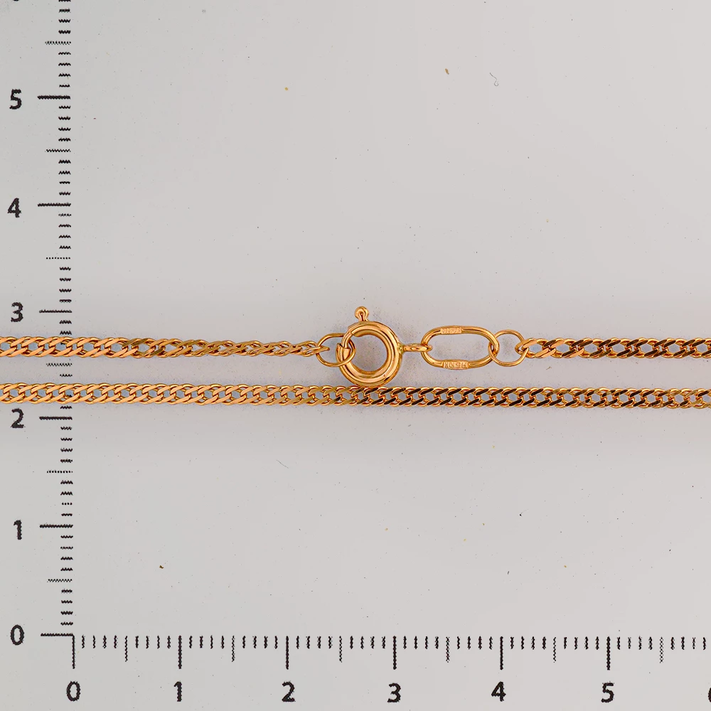 Цепь из красного золота 585 пробы