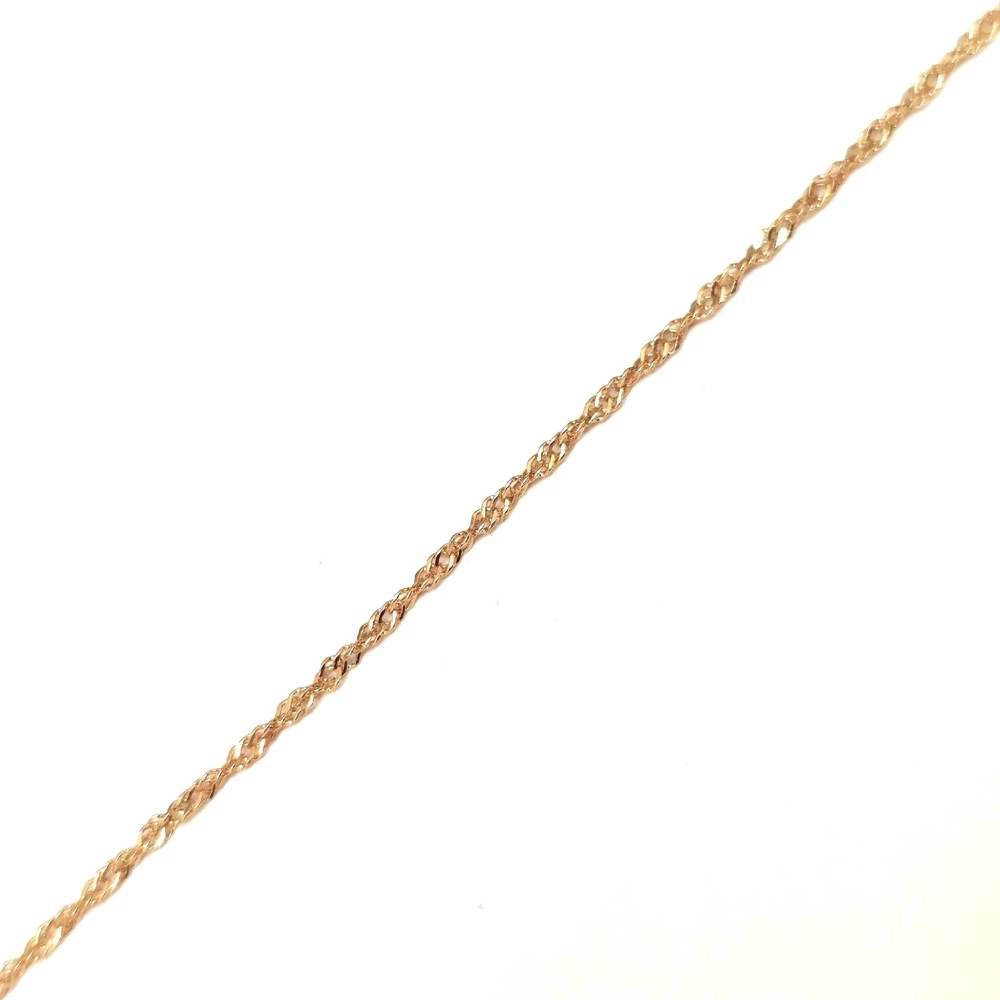 Цепь из красного золота 585 пробы