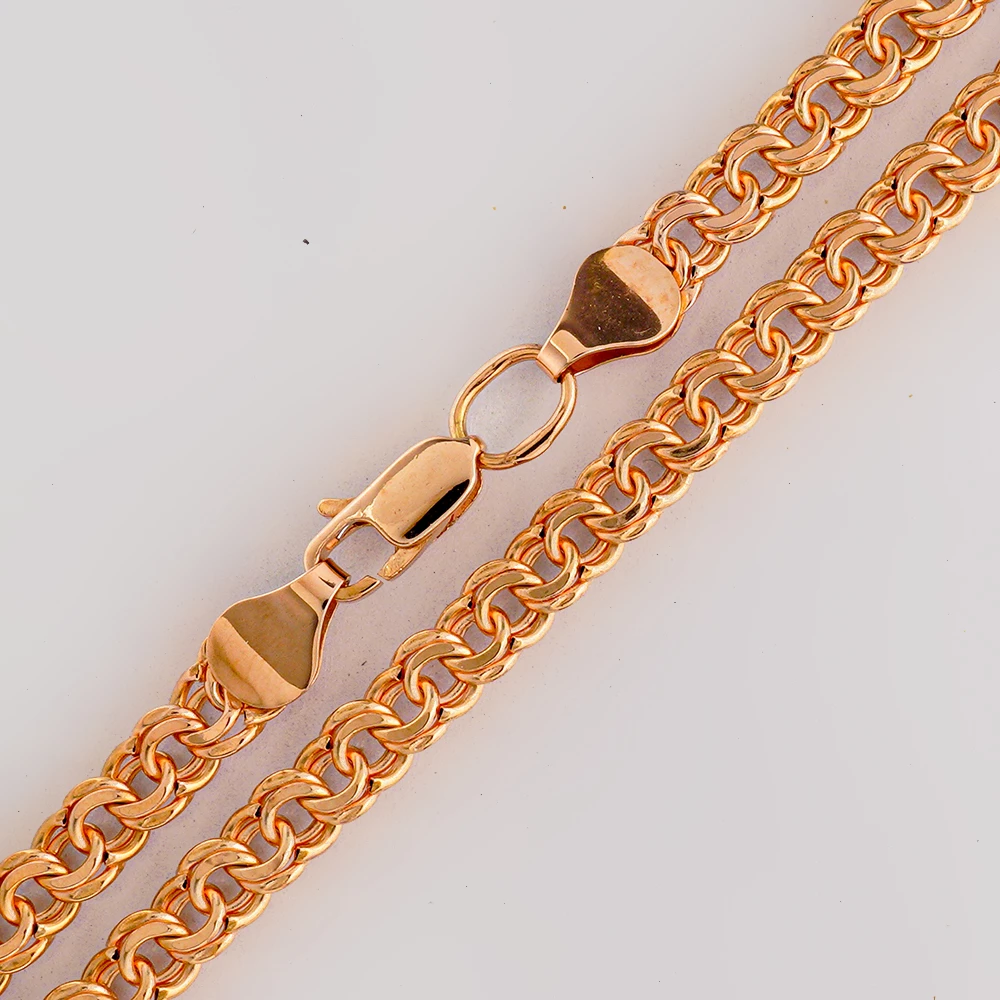 Цепь из красного золота 585 пробы