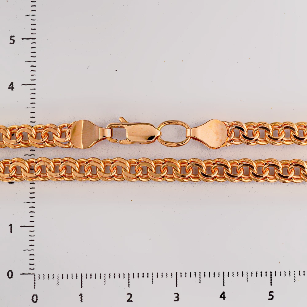 Цепь из красного золота 585 пробы