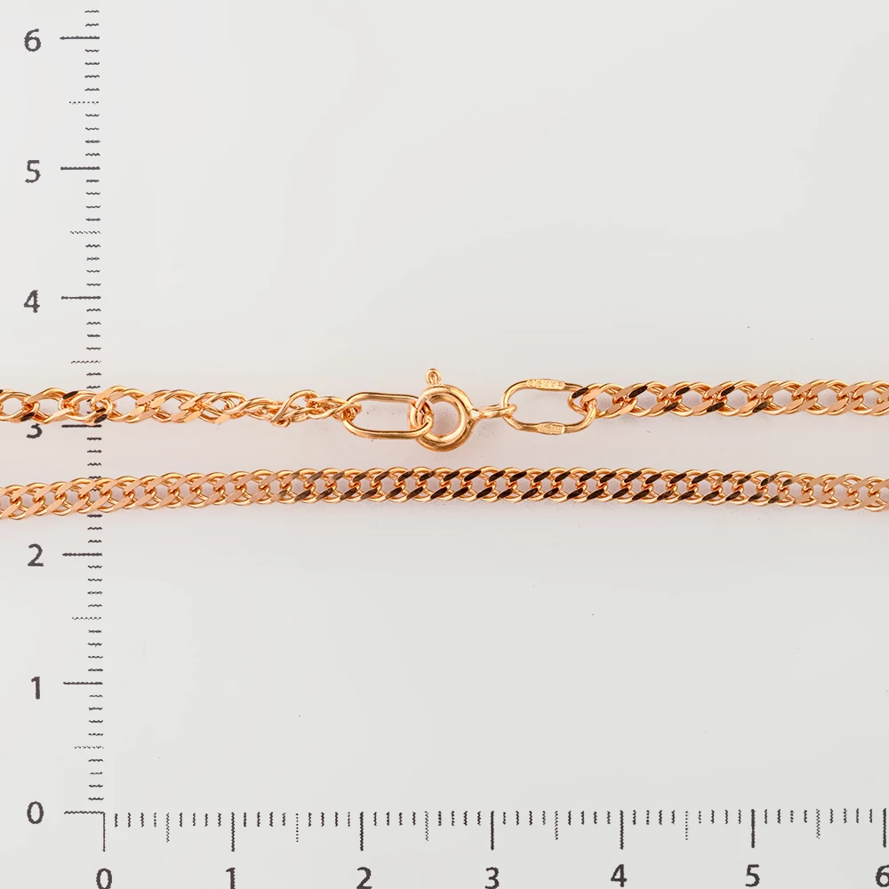 Цепь из красного золота 585 пробы