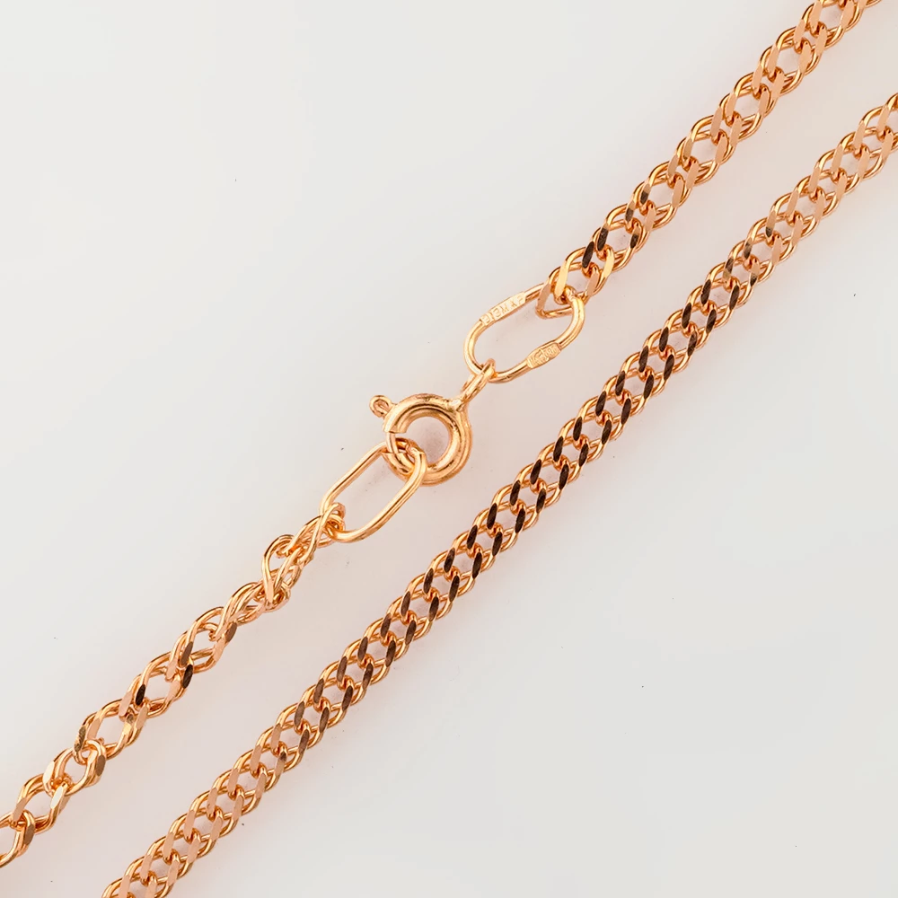 Цепь из красного золота 585 пробы