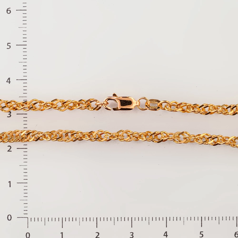 Цепь из желтого золота 585 пробы