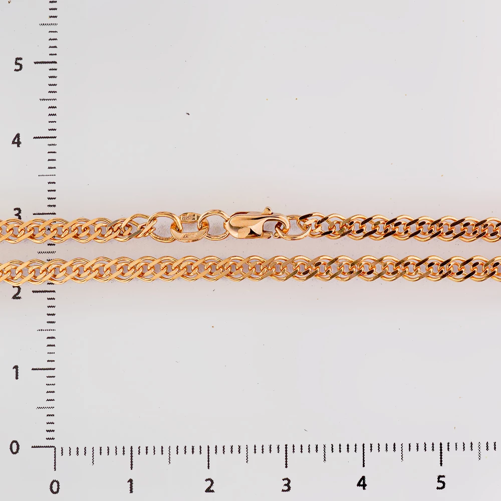 Цепь из красного золота 585 пробы