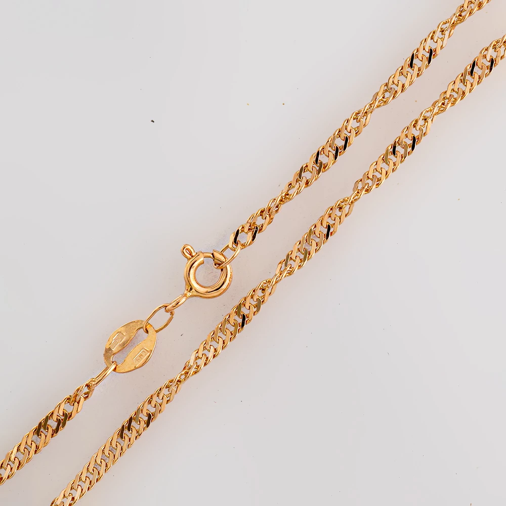 Цепь из красного золота 585 пробы