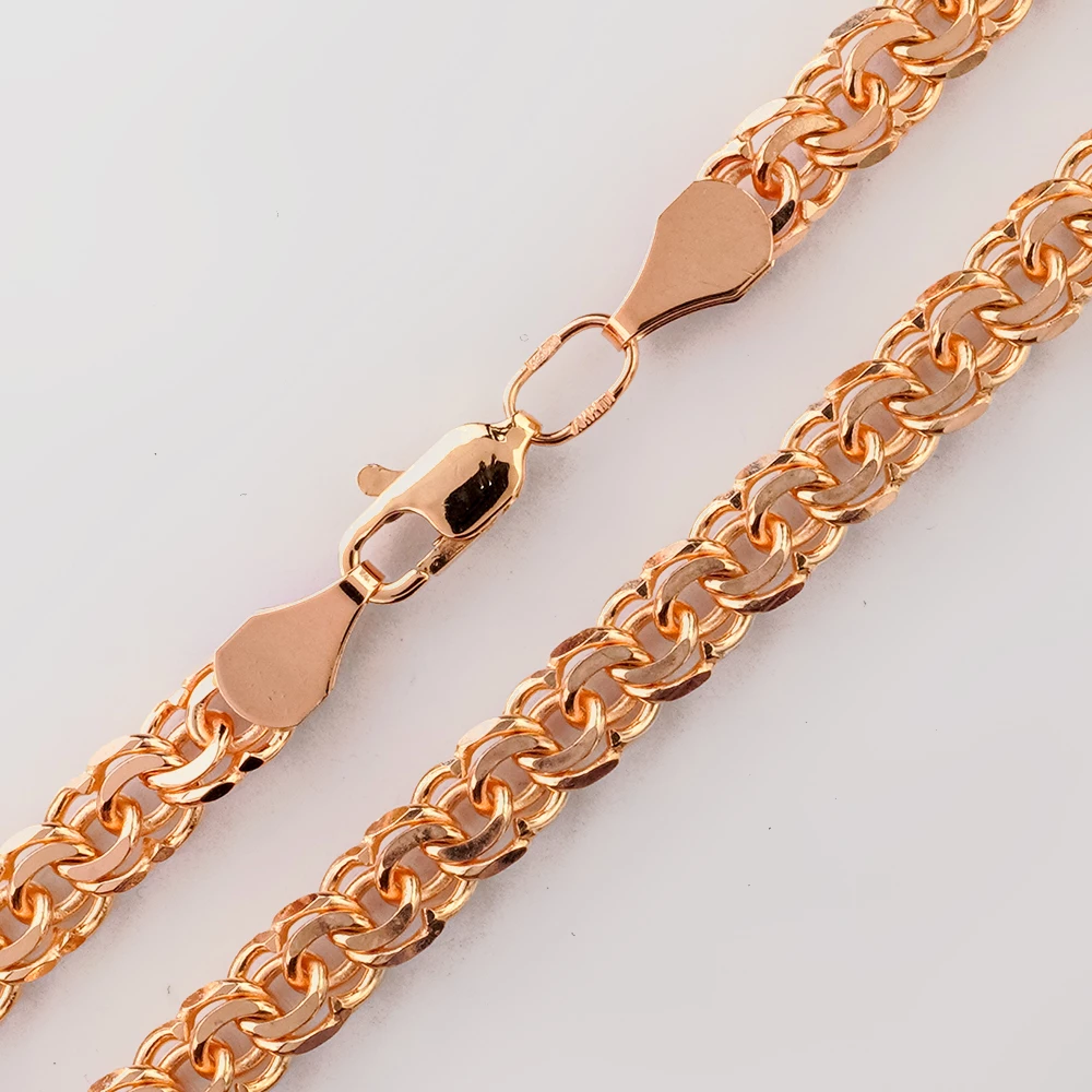 Цепь из красного золота 585 пробы