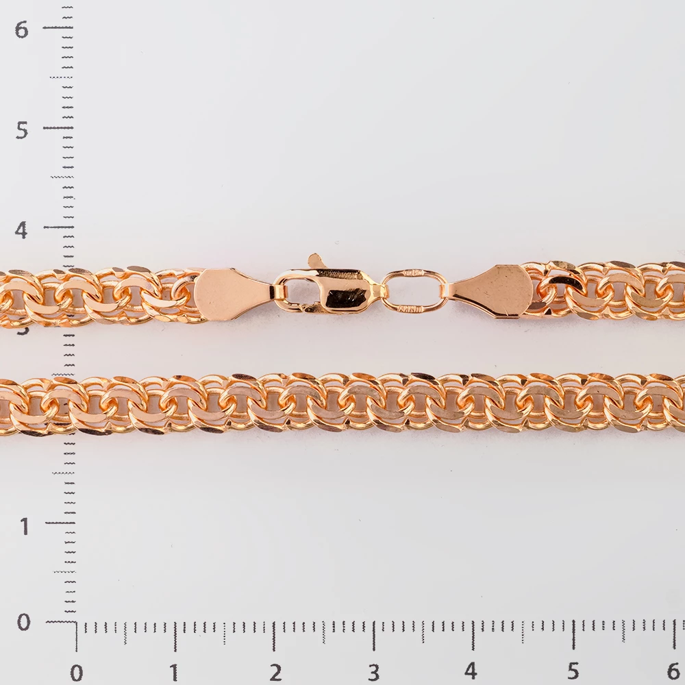 Цепь из красного золота 585 пробы