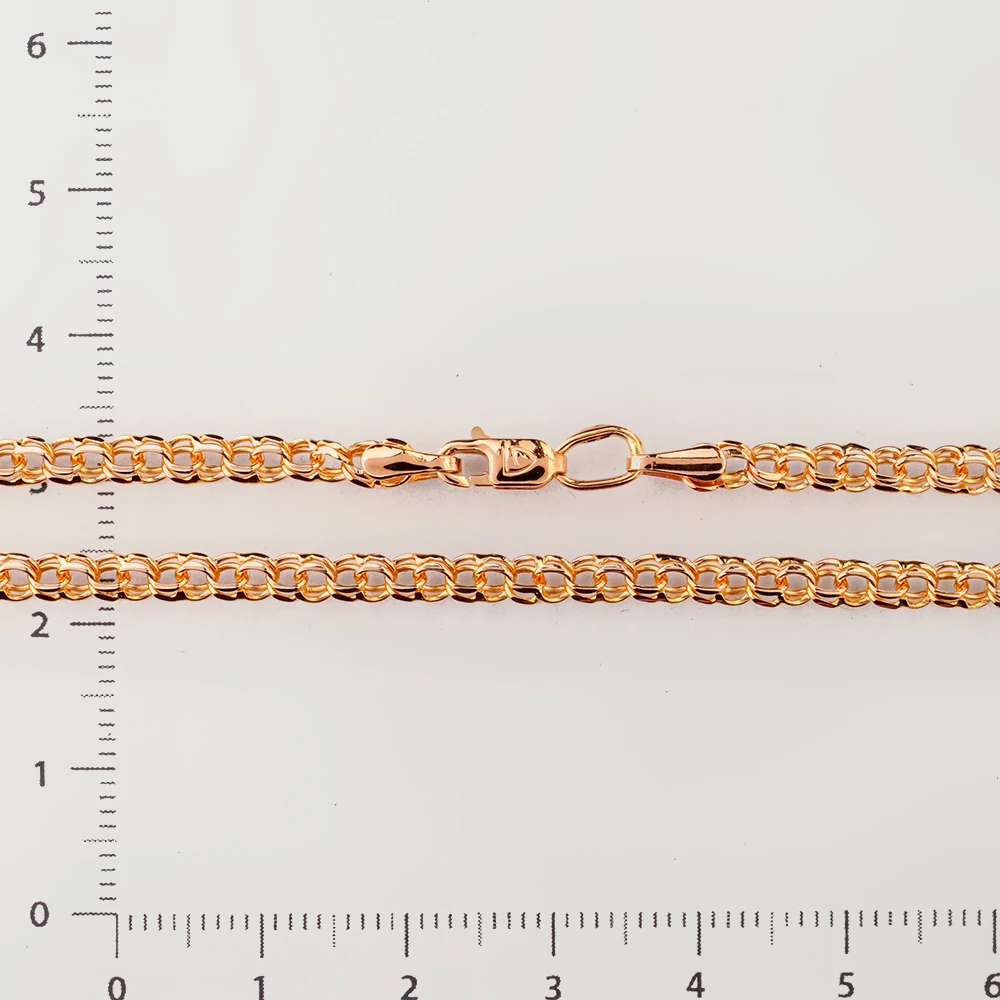 Цепь из красного золота 585 пробы