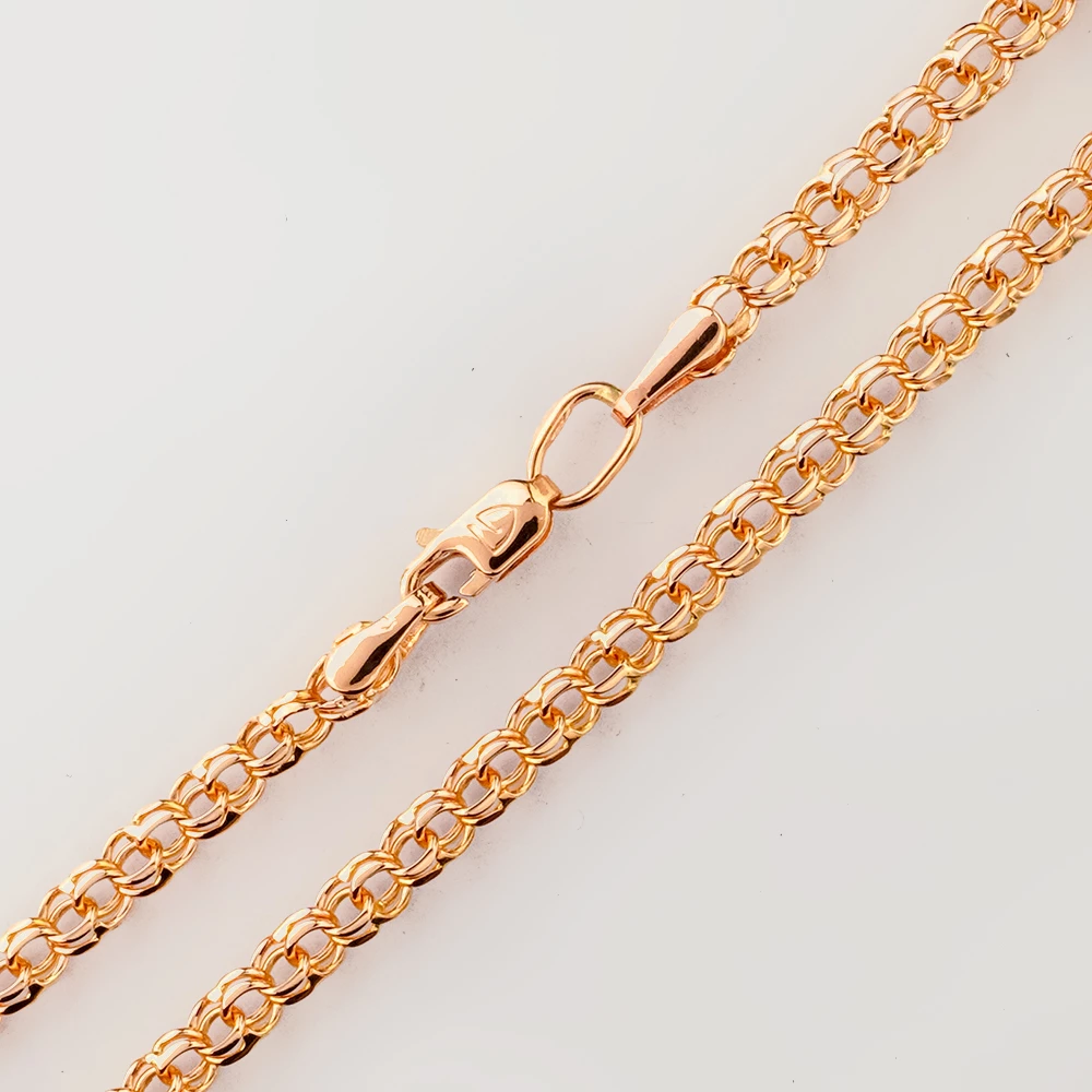 Цепь из красного золота 585 пробы