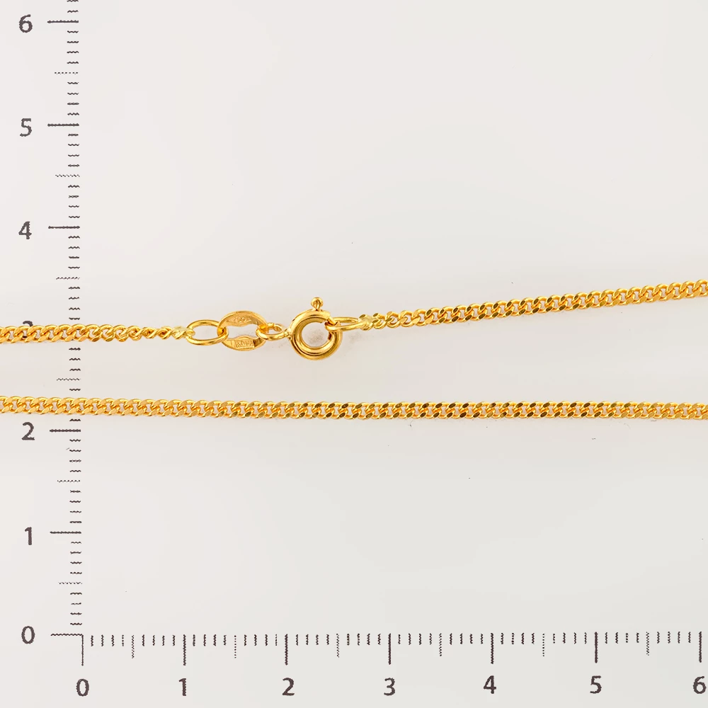 Цепь из желтого золота 750 пробы