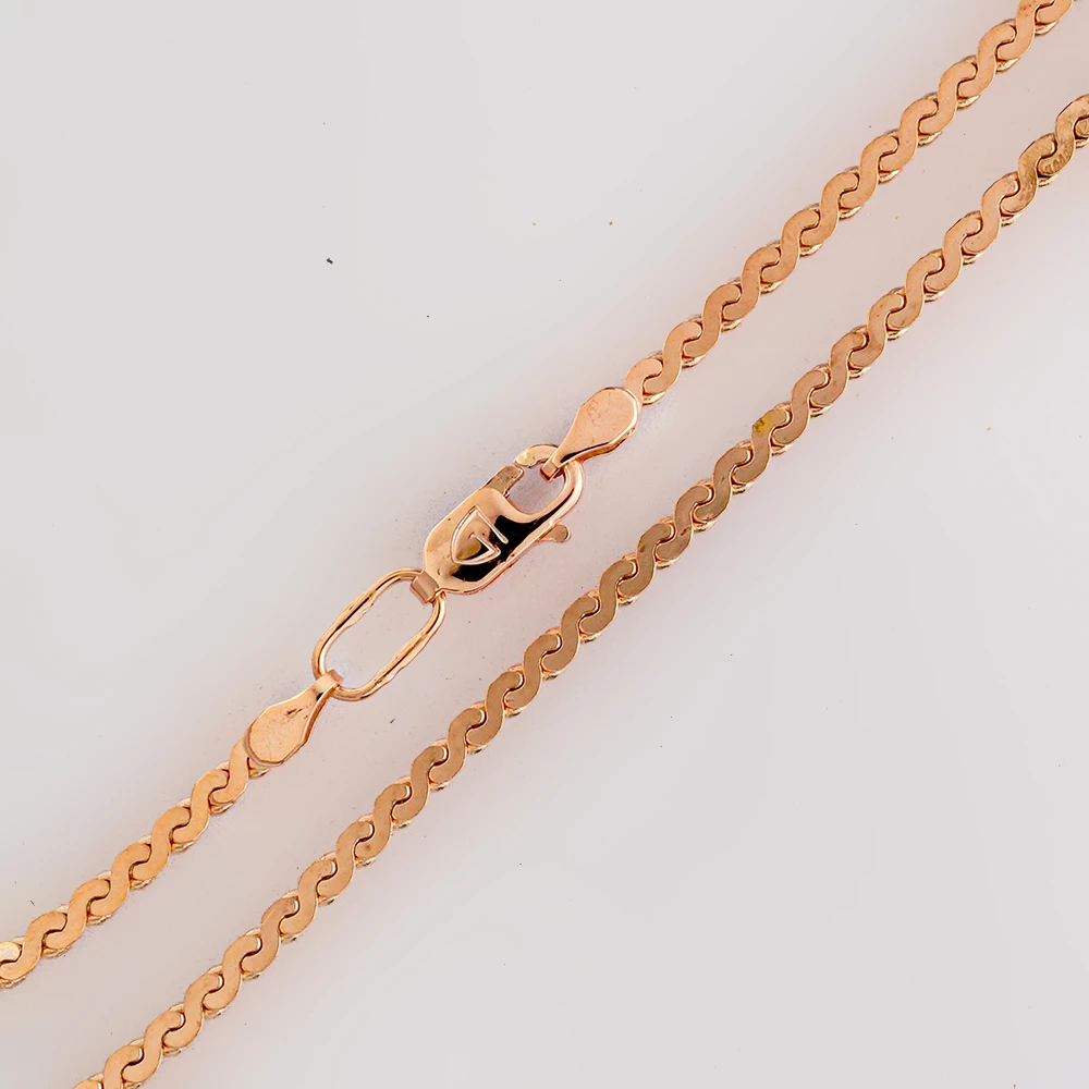 Цепь из красного золота 375 пробы