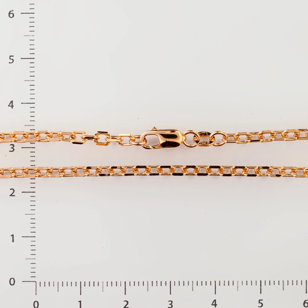Цепь из красного золота 585 пробы
