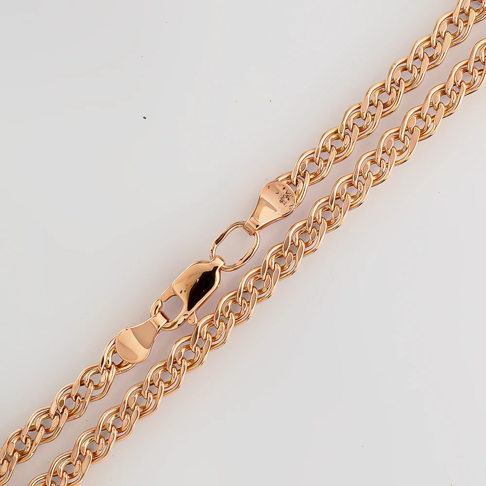 Цепь из красного золота 585 пробы