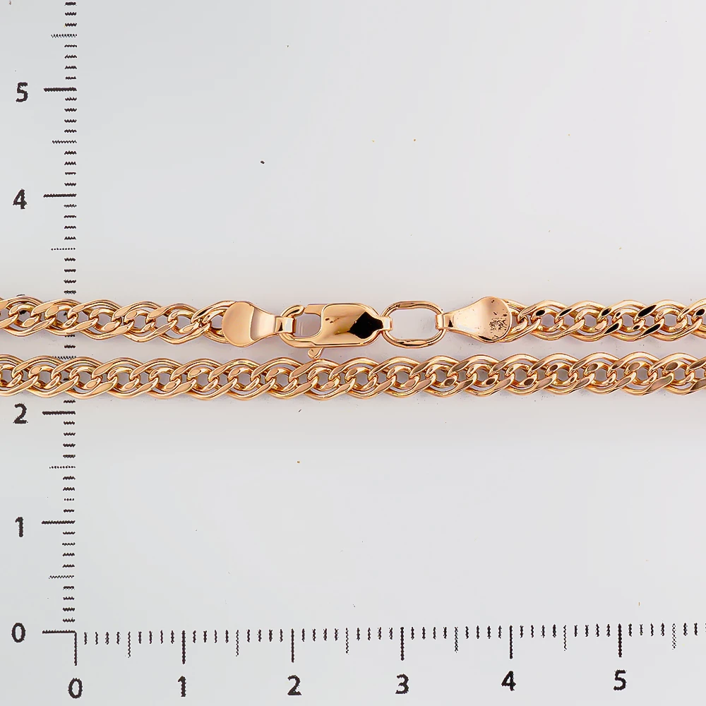 Цепь из красного золота 585 пробы