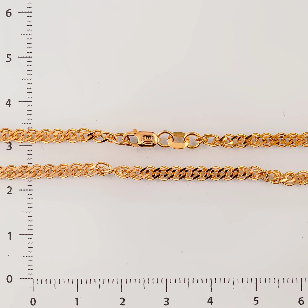 Цепь из красного золота 585 пробы