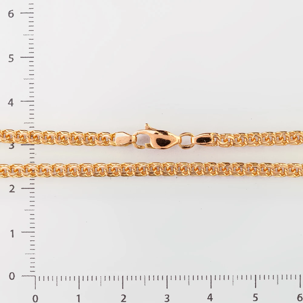 Цепь из красного золота 583 пробы