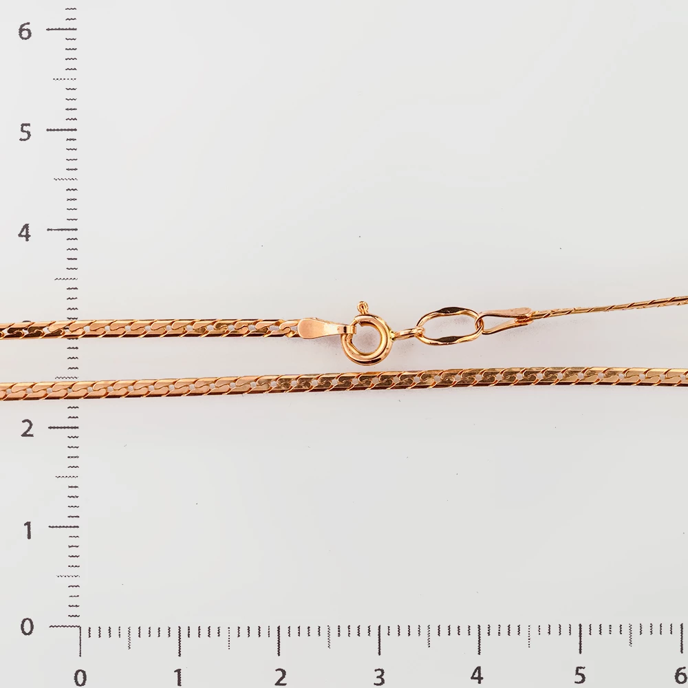 Цепь из красного золота 585 пробы