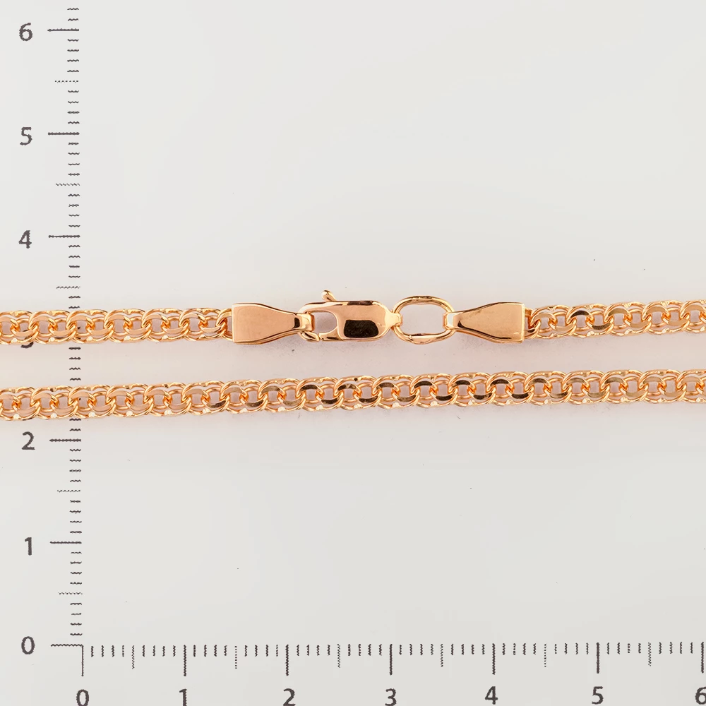 Цепь из красного золота 585 пробы