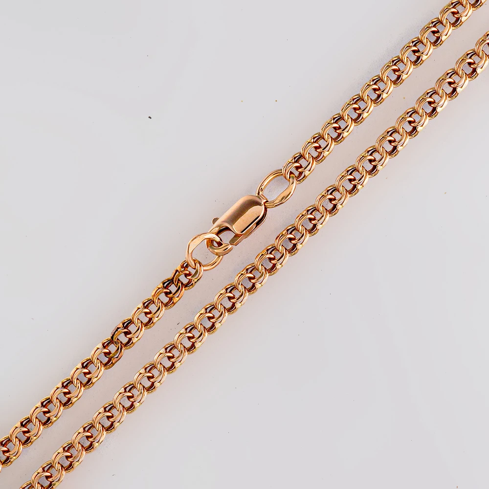 Цепь из красного золота 585 пробы