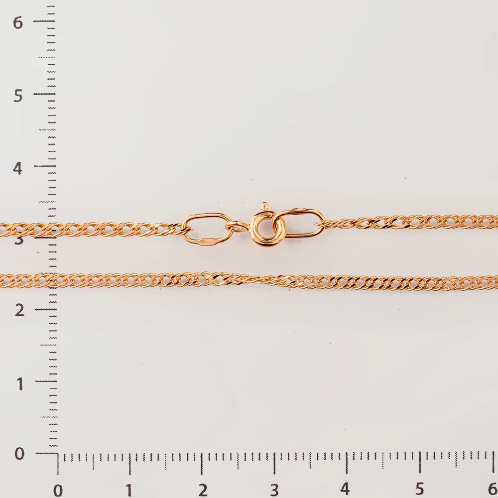 Цепь из красного золота 585 пробы
