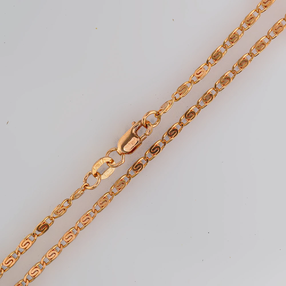 Цепь из красного золота 585 пробы