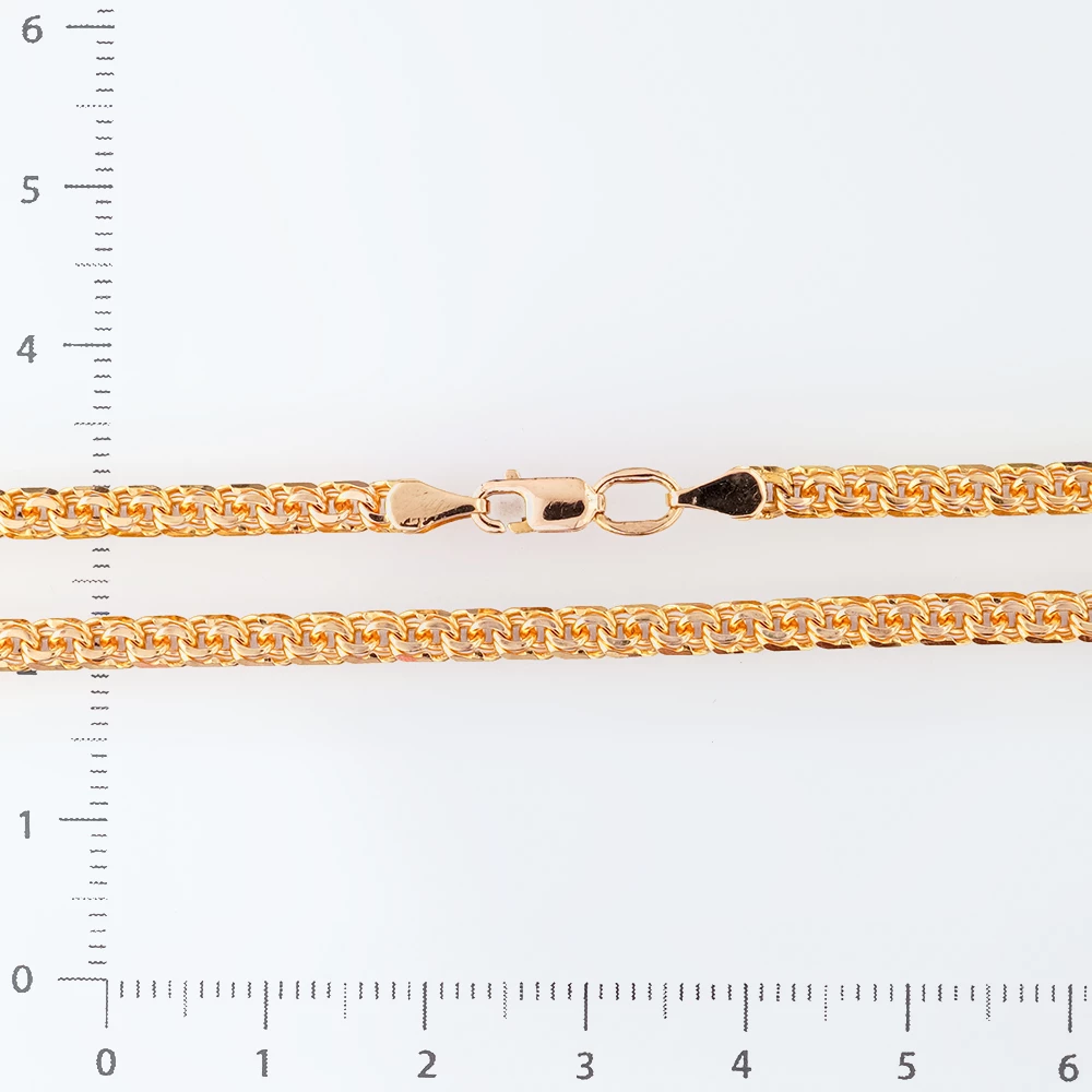 Цепь из красного золота 585 пробы