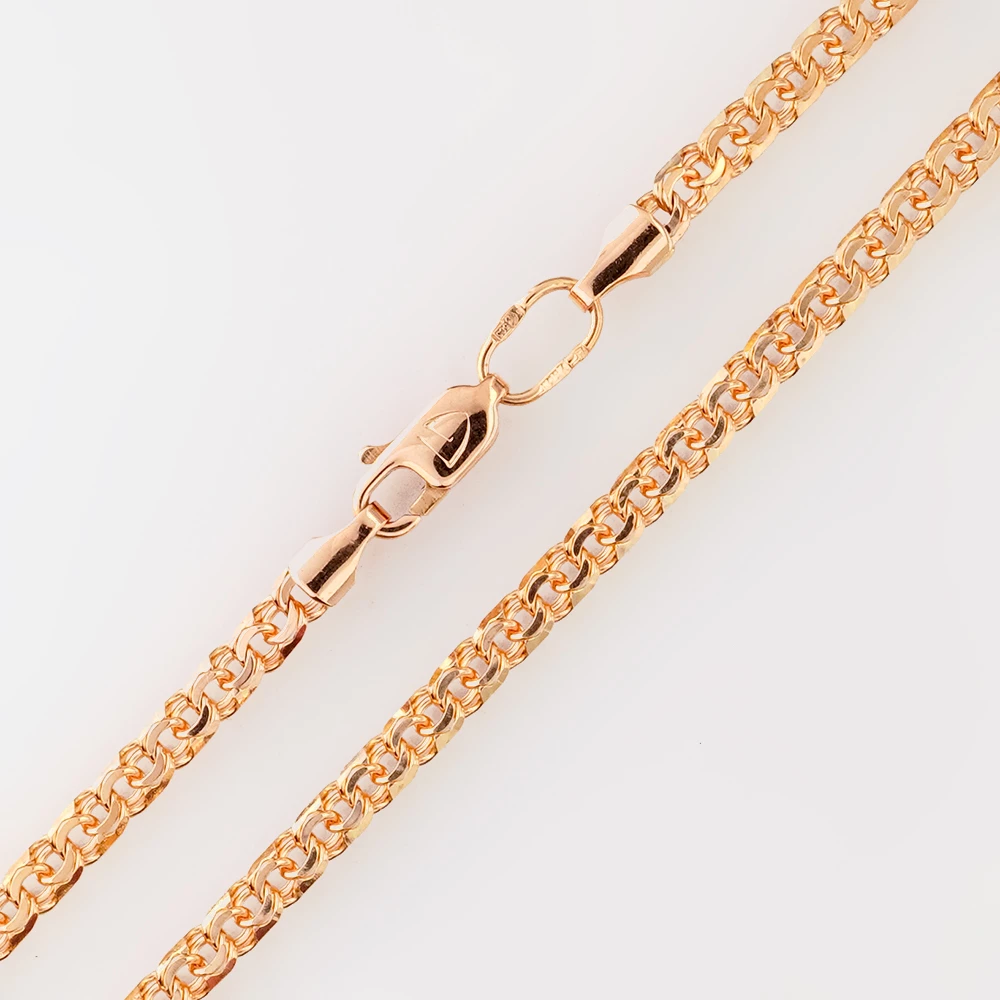 Цепь из красного золота 585 пробы