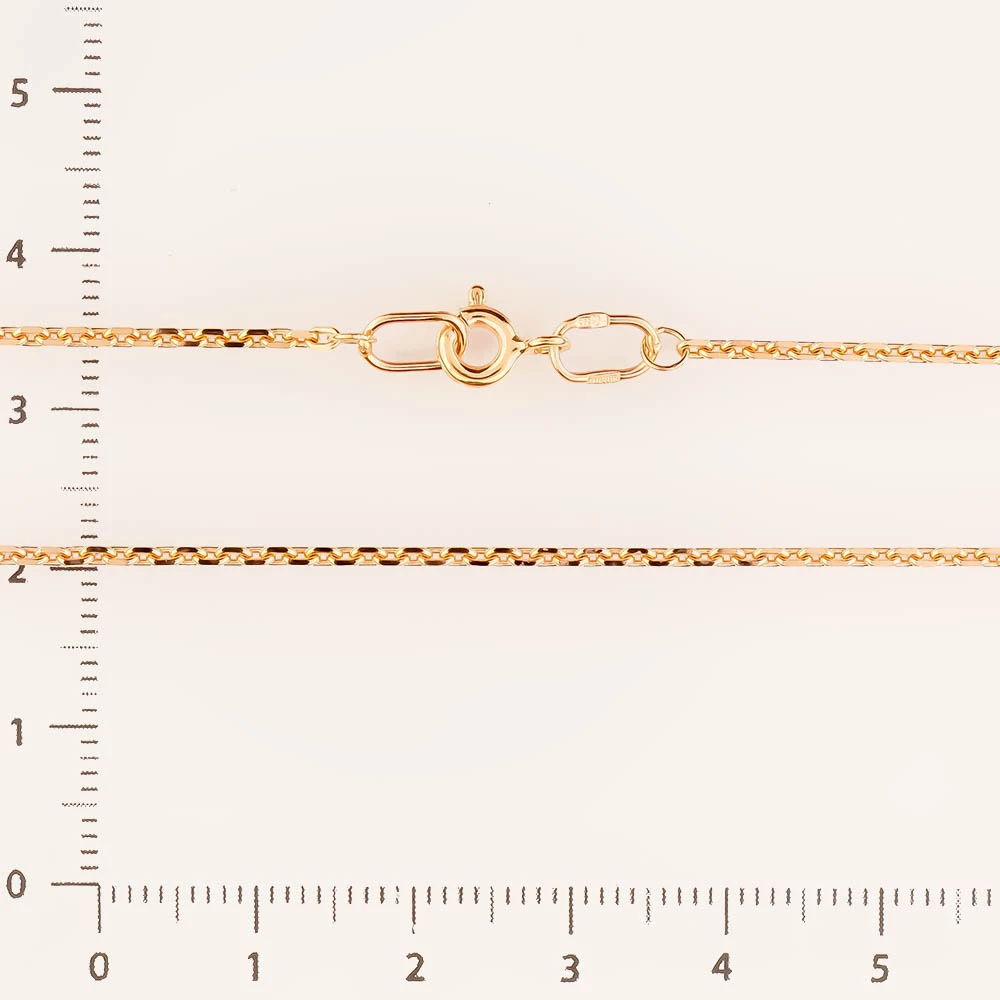 Цепь из красного золота 585 пробы