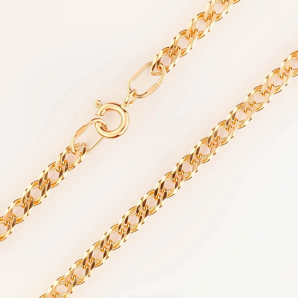 Цепь из красного золота 585 пробы