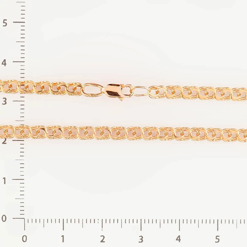 Цепь из красного золота 585 пробы