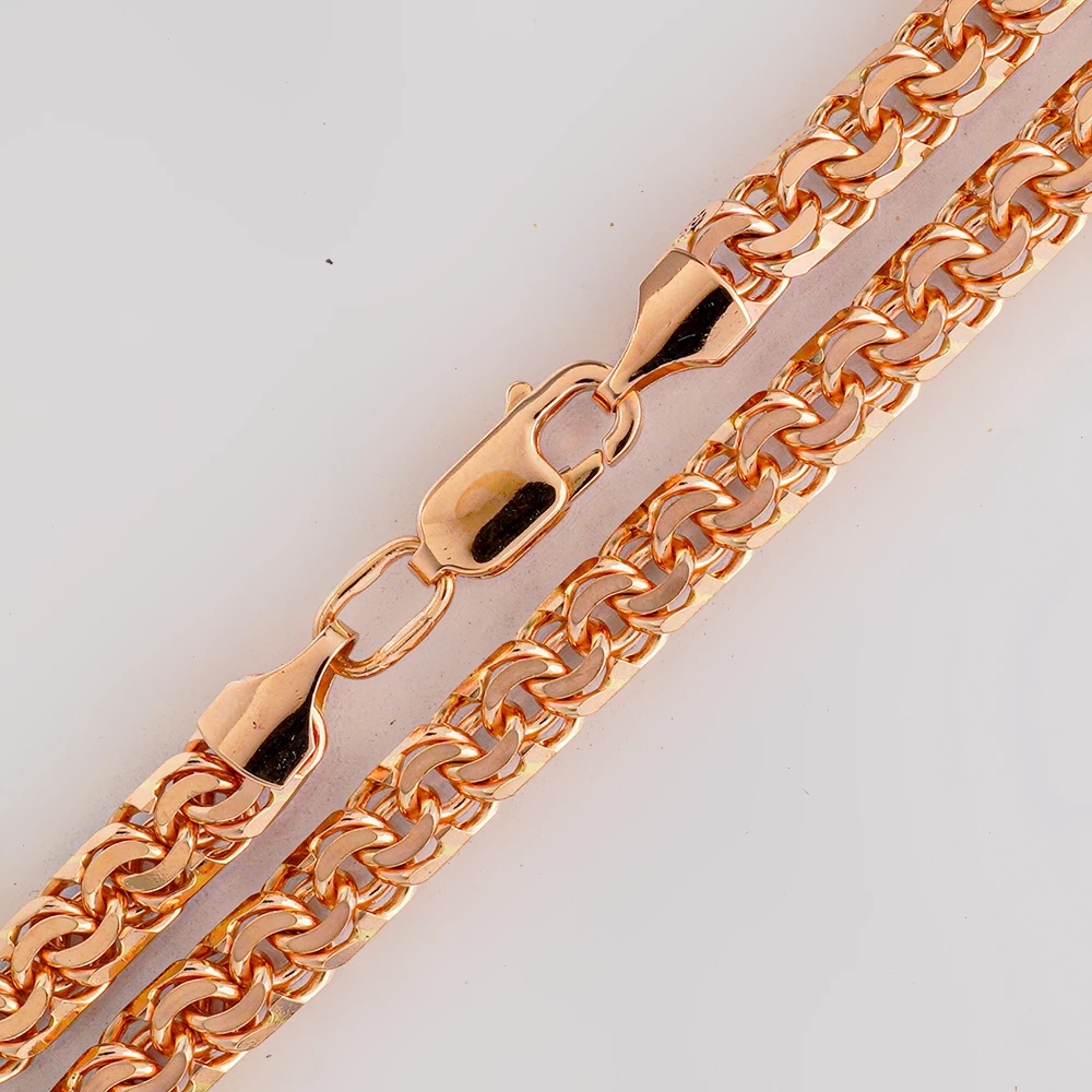 Цепь из красного золота 585 пробы