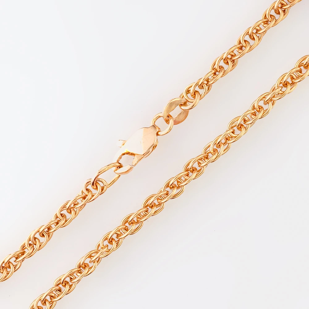 Цепь из красного золота 585 пробы