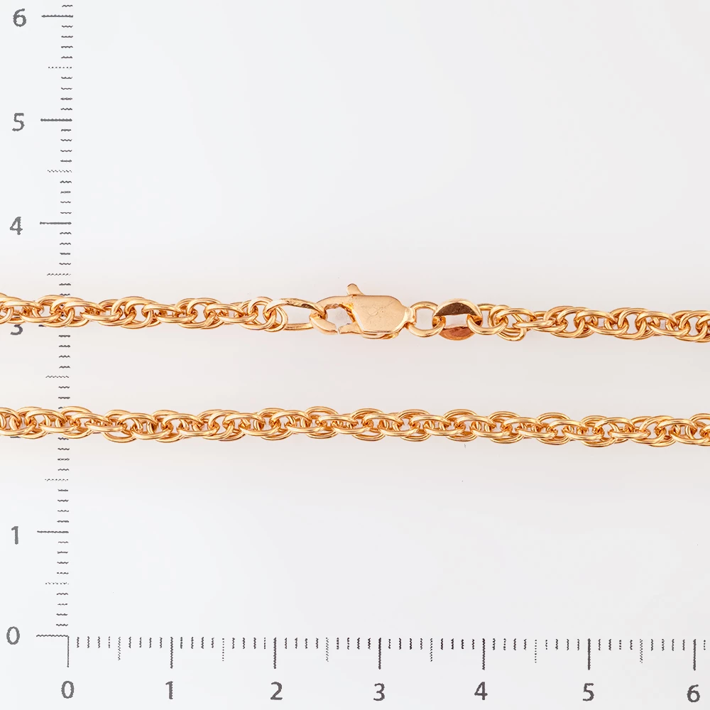 Цепь из красного золота 585 пробы