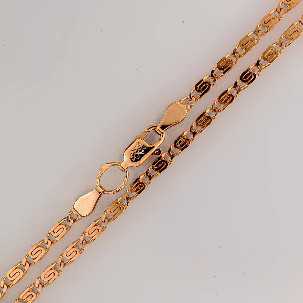 Цепь из красного золота 585 пробы