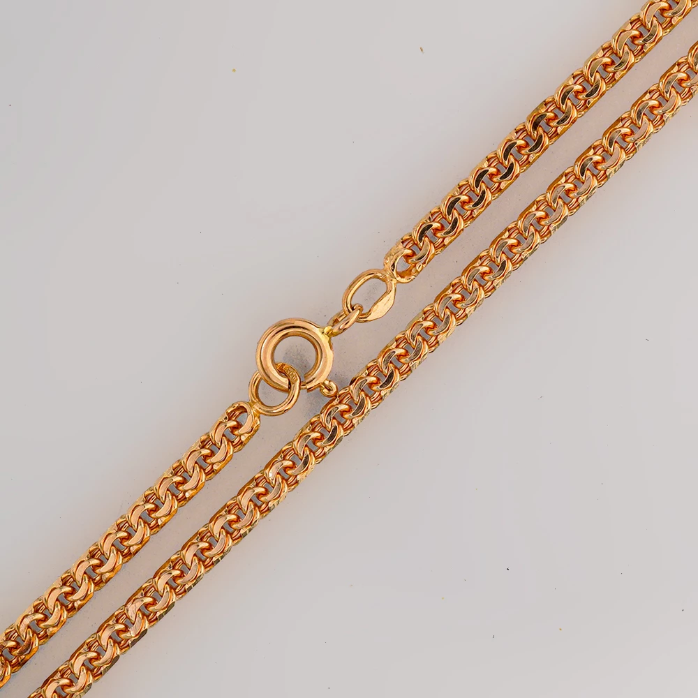 Цепь из красного золота 585 пробы