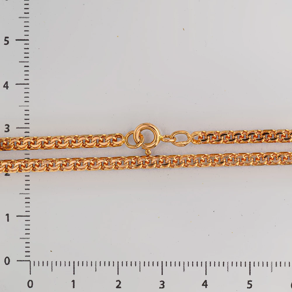Цепь из красного золота 585 пробы