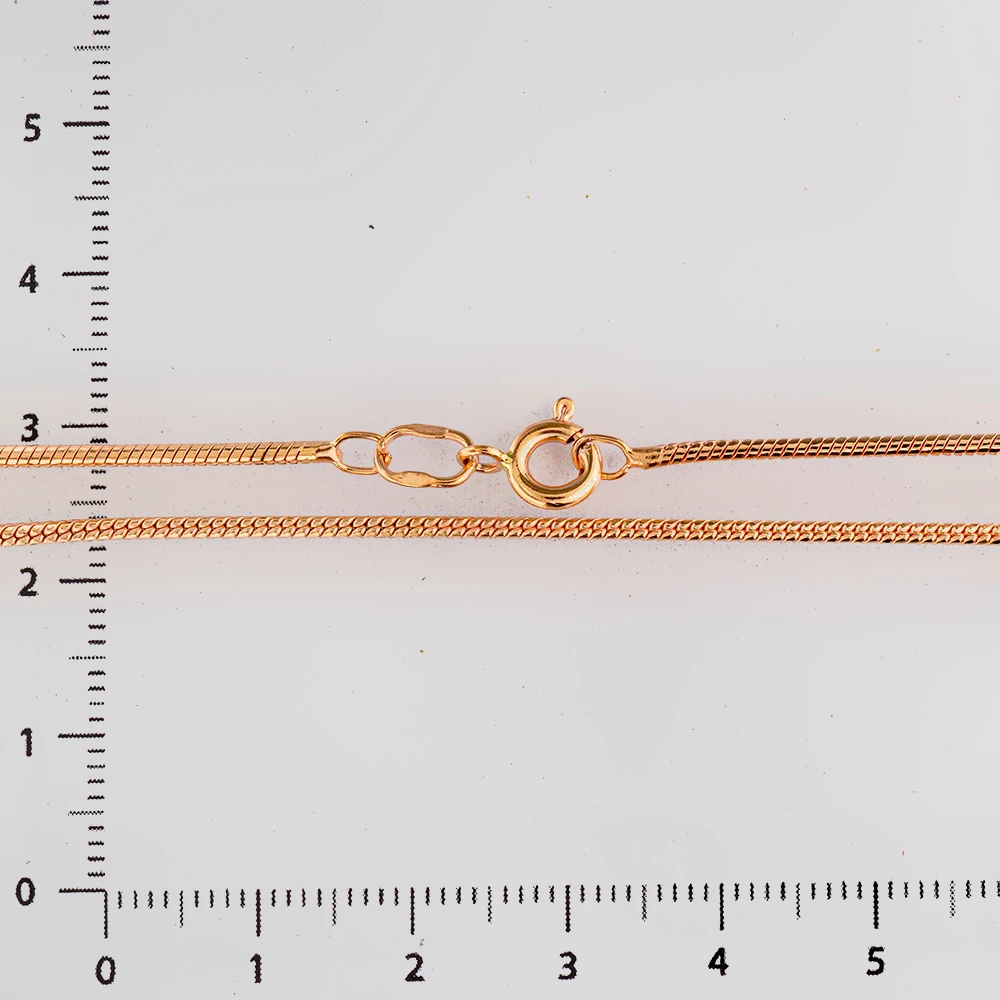 Цепь из красного золота 585 пробы