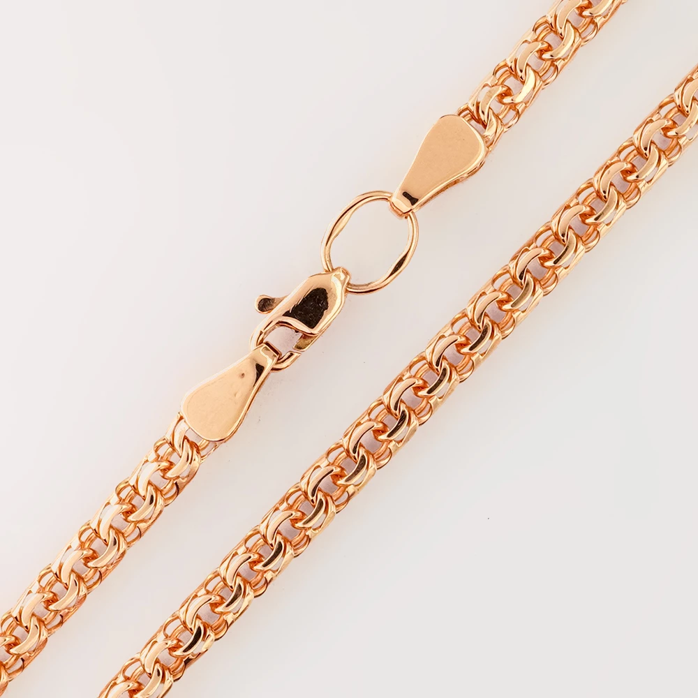 Цепь из красного золота 585 пробы