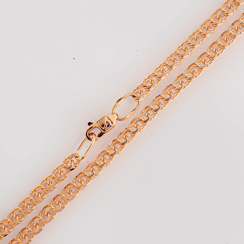 Цепь из красного золота 585 пробы