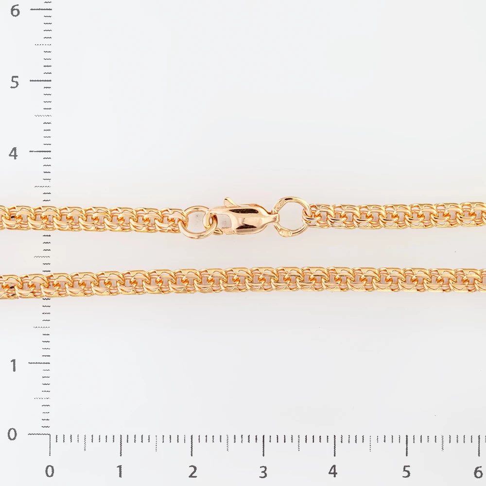 Цепь из красного золота 585 пробы