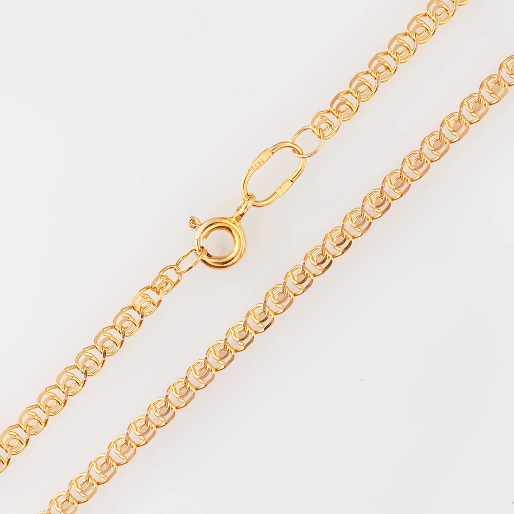 Цепь из красного золота 585 пробы