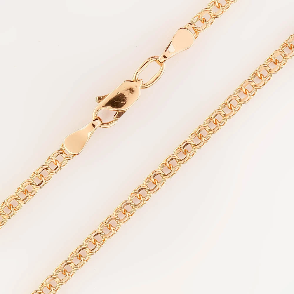 Цепь из красного золота 585 пробы