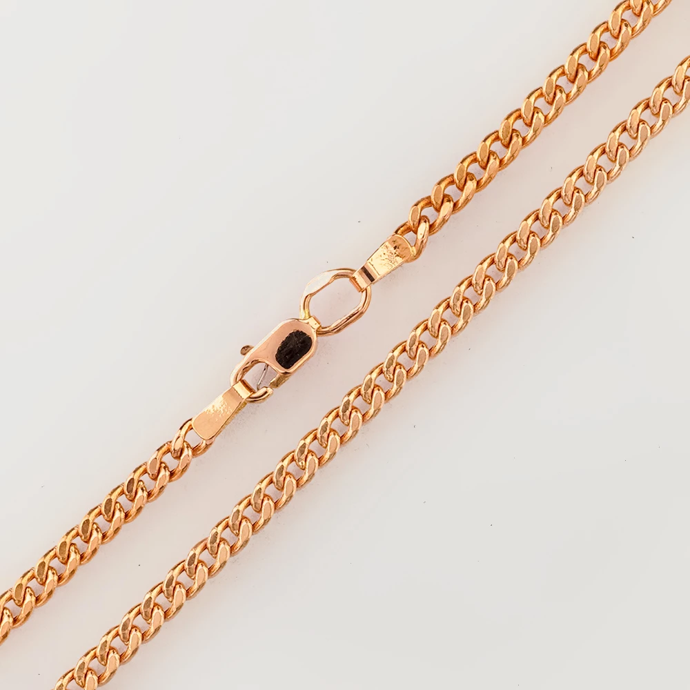 Цепь из красного золота 585 пробы