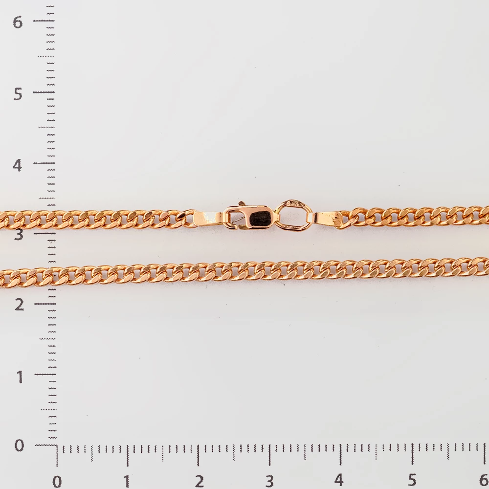 Цепь из красного золота 585 пробы