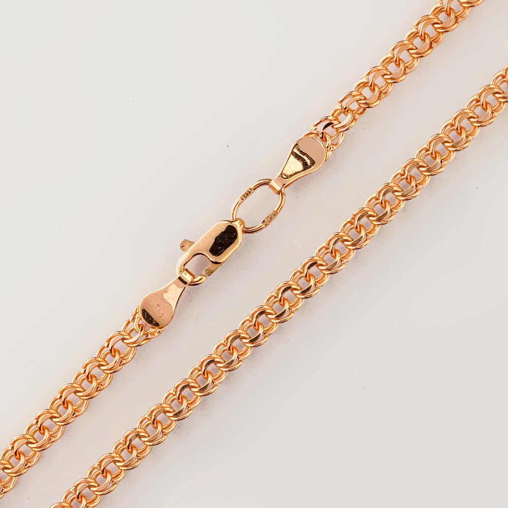 Цепь из красного золота 585 пробы