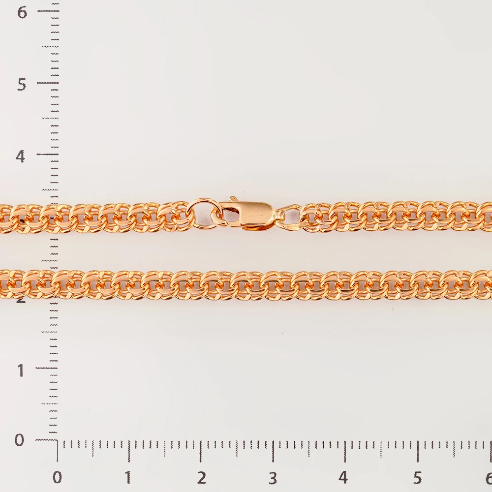 Цепь из красного золота 585 пробы