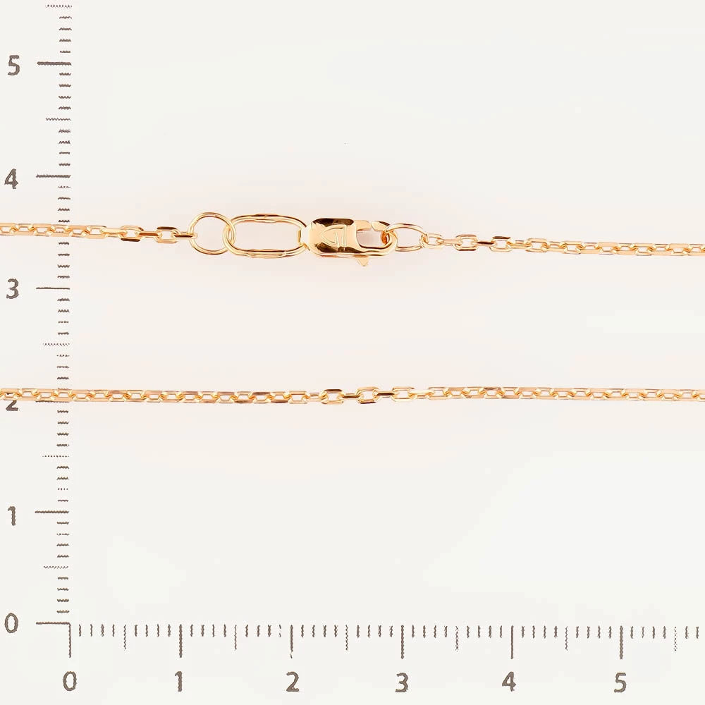 Цепь из красного золота 585 пробы